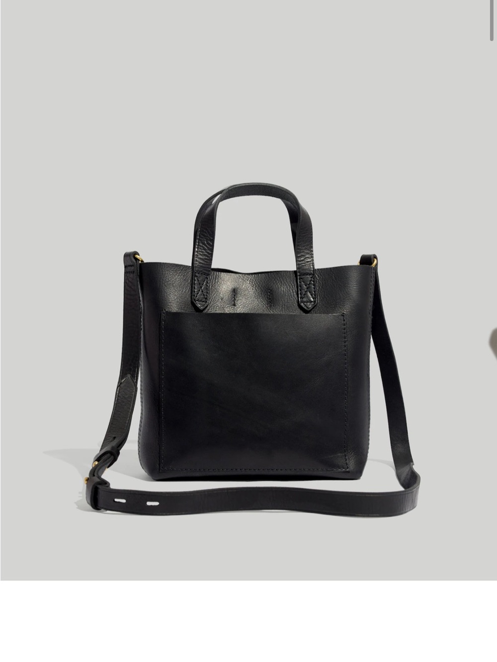 Madewell The Small Transport Crossbody in Black